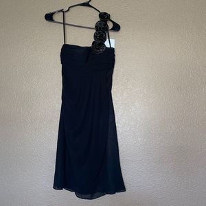 Pacific Plex black one strap dress size XS